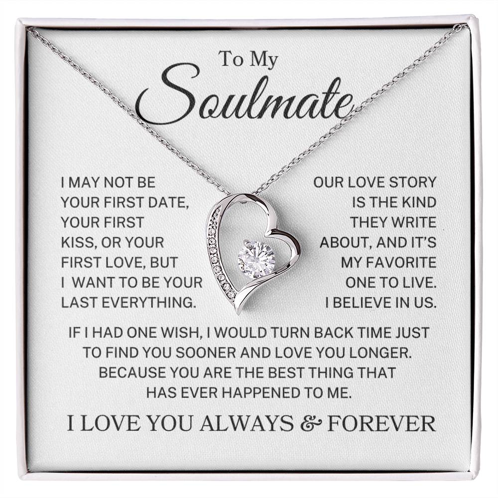 Soulmate "I Believe In Us" | Forever Love Necklace