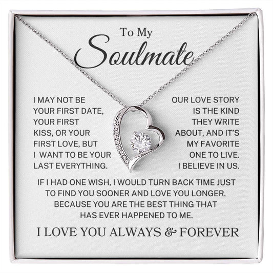 Soulmate "I Believe In Us" | Forever Love Necklace