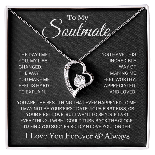 Soulmate "Worthy and Loved" | Forever Love Necklace