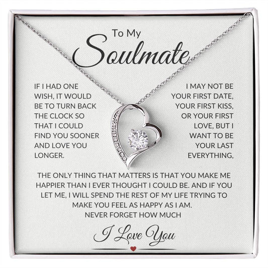 Soulmate "Only Thing That Matters" | Forever Love Necklace