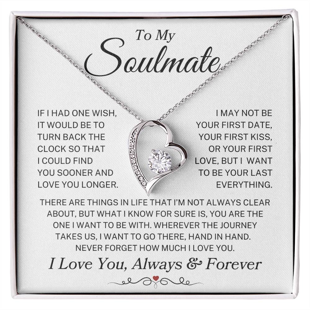 Soulmate "Last Everything, Always & Forever" | Love Knot Necklace