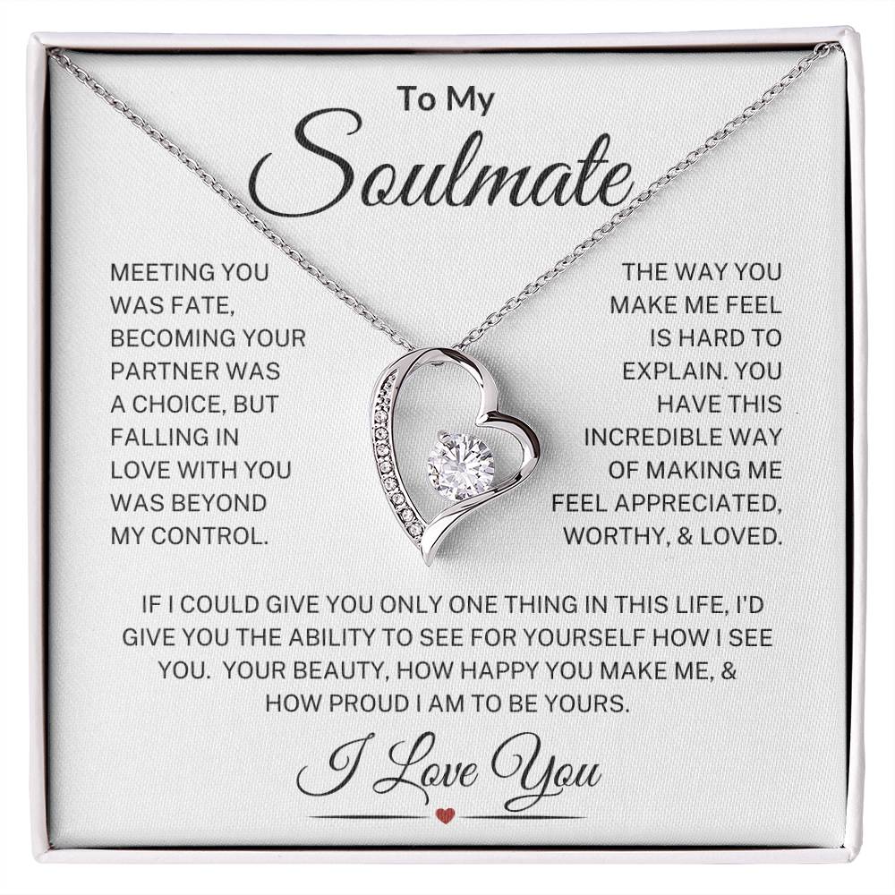 Soulmate "Beyond My Control" | Forever Love Necklace