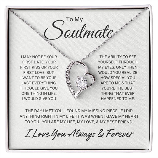 Soulmate "I Gave My Heart To You" | Forever Love Necklace