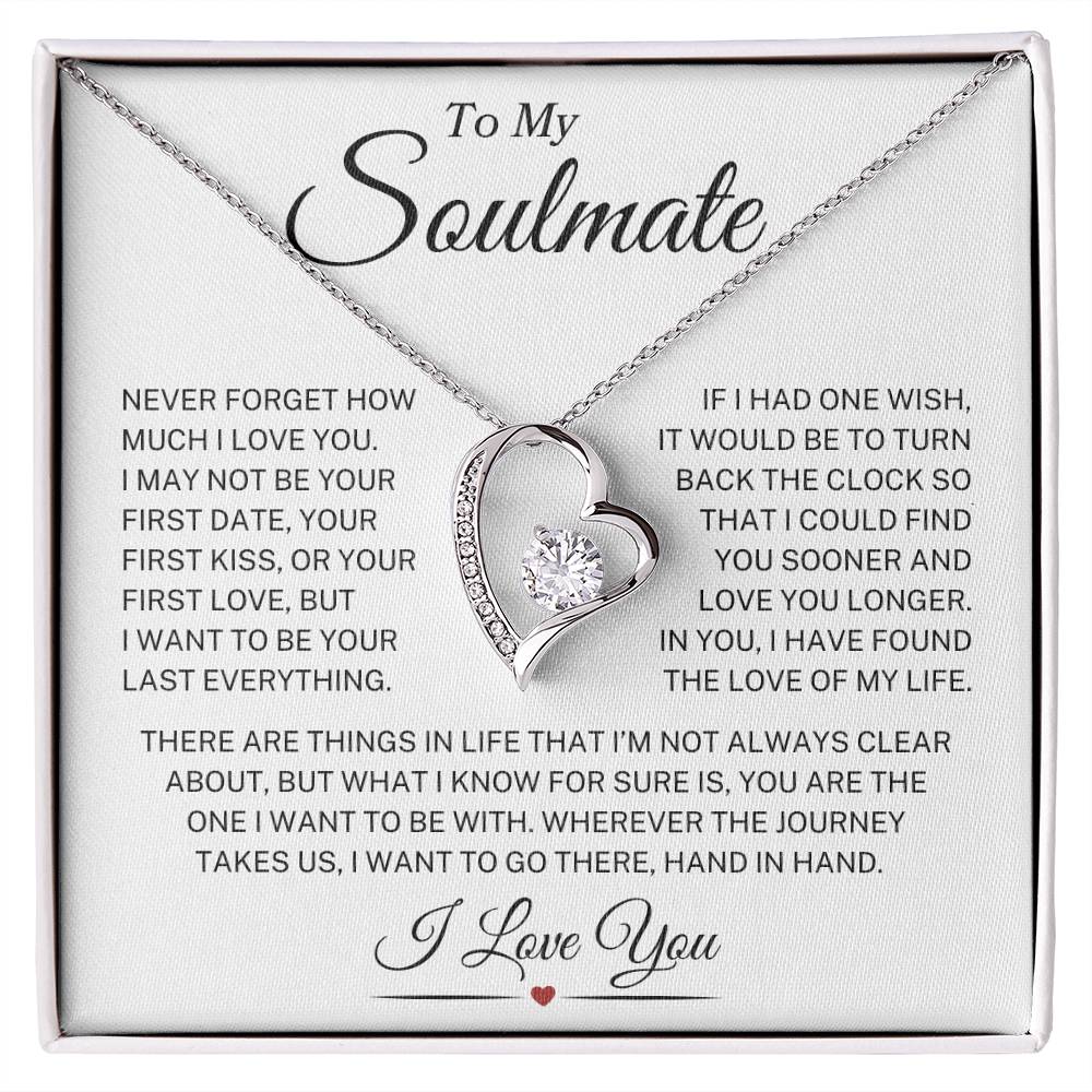 Soulmate "Never Forget" | Forever Love Necklace