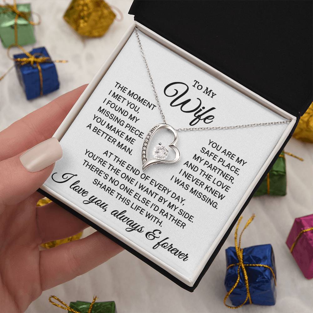 Gift for Wife "No One Else" | Forever Love Necklace