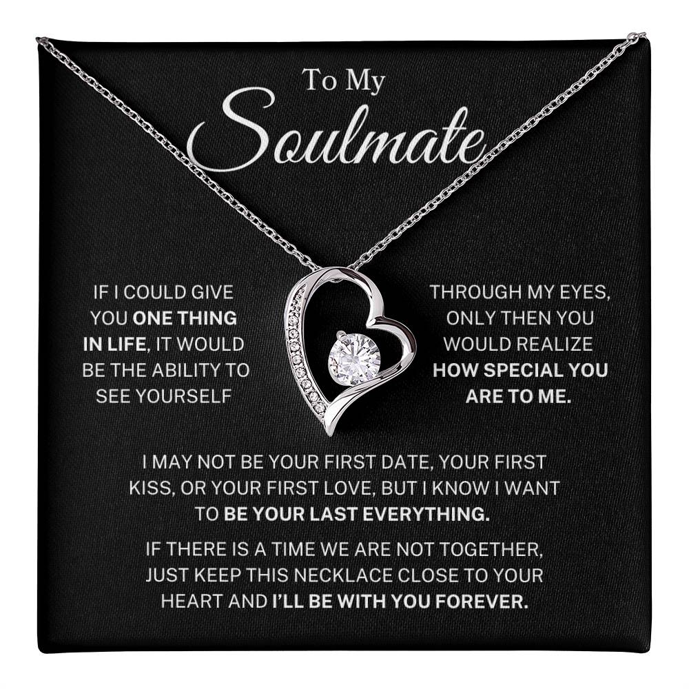 Soulmate "One Thing In Life" | Forever Love Necklace