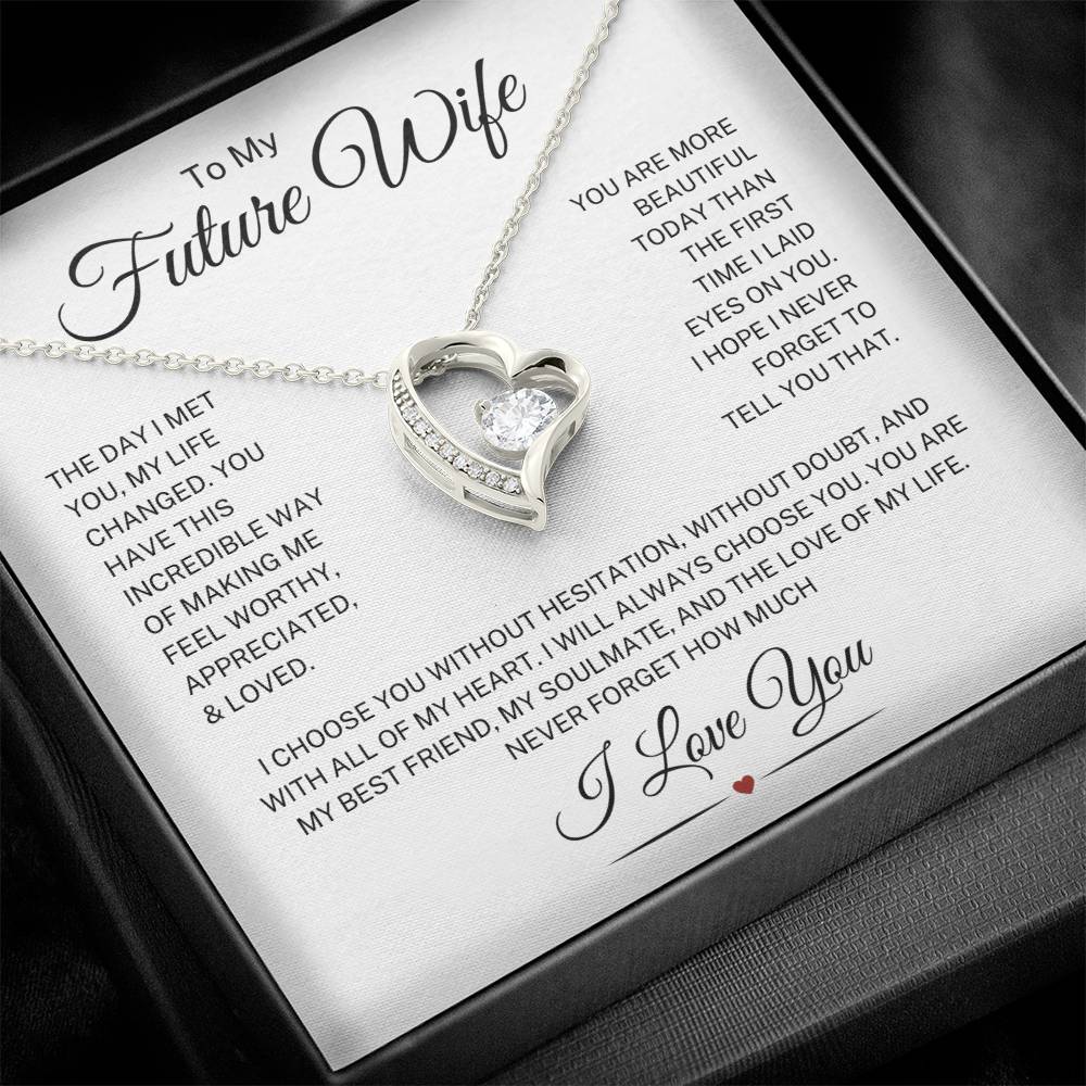 Future Wife "I Choose You" | Forever Love Necklace