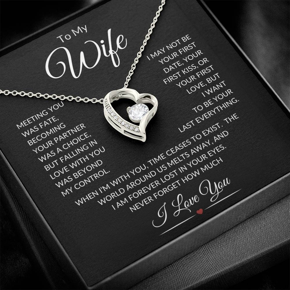 Wife "Lost in Your Eyes" | Forever Love Necklace