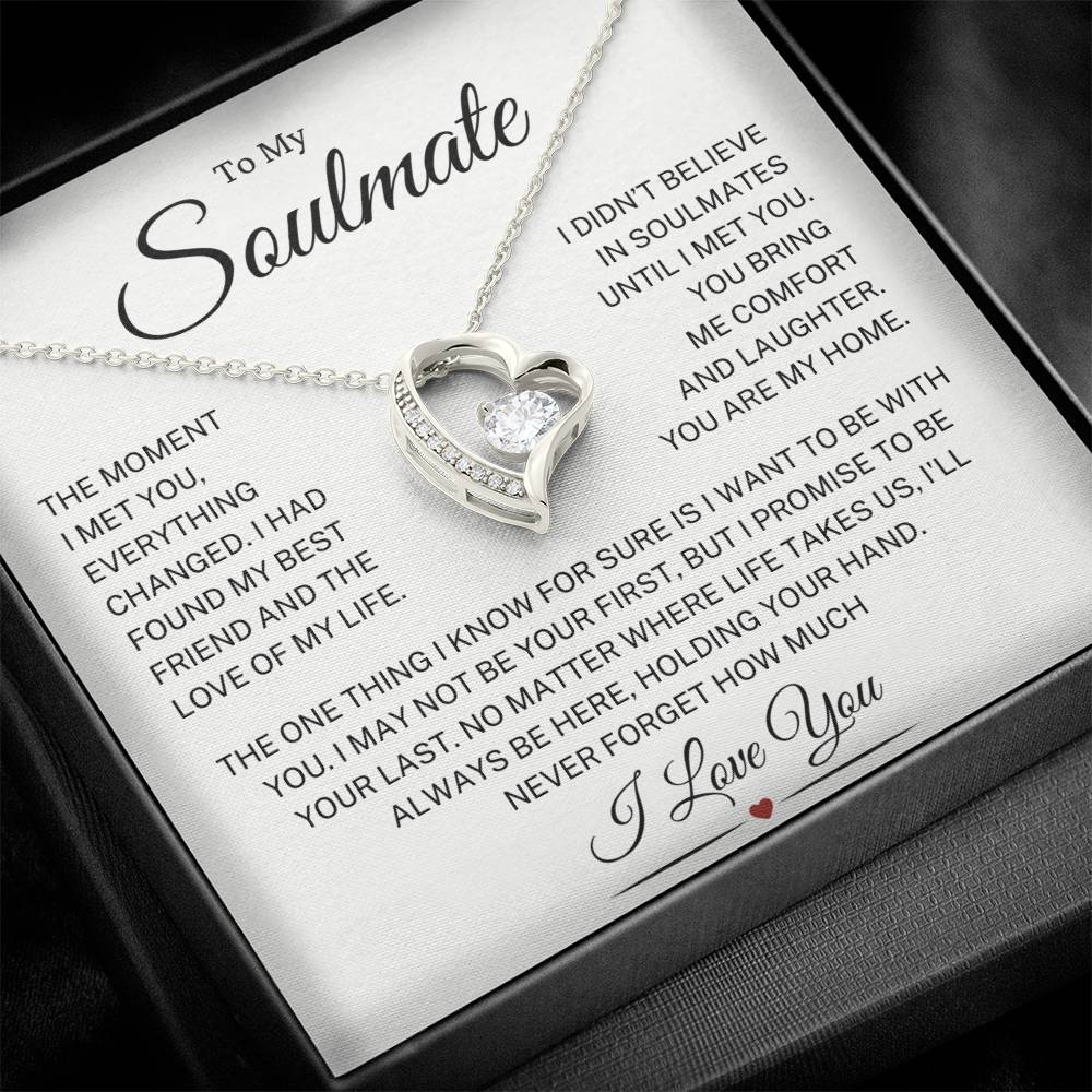 Soulmate "You Are My Home" | Forever Love Necklace