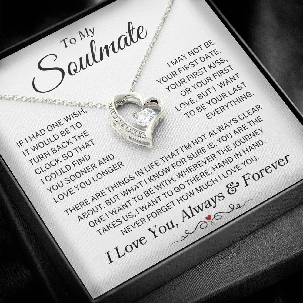 Soulmate "Last Everything, Always & Forever" | Love Knot Necklace