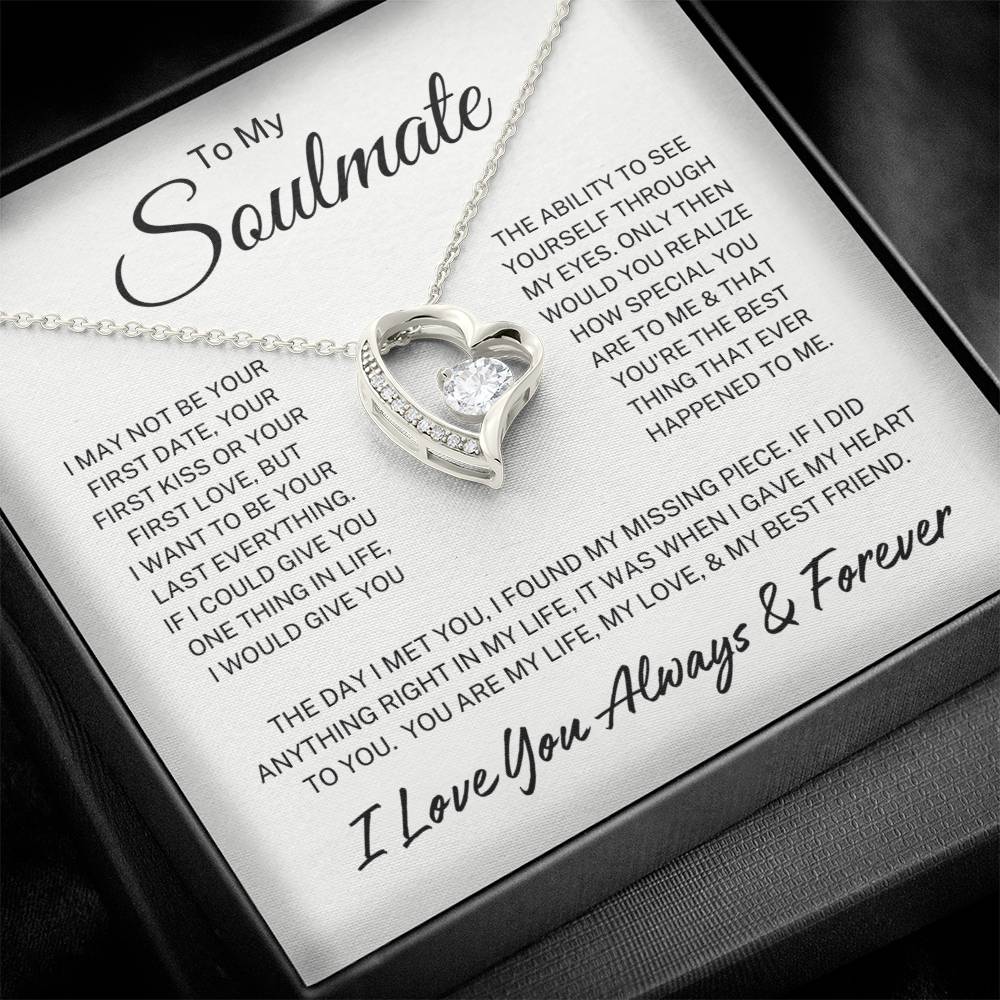 Soulmate "I Gave My Heart To You" | Forever Love Necklace