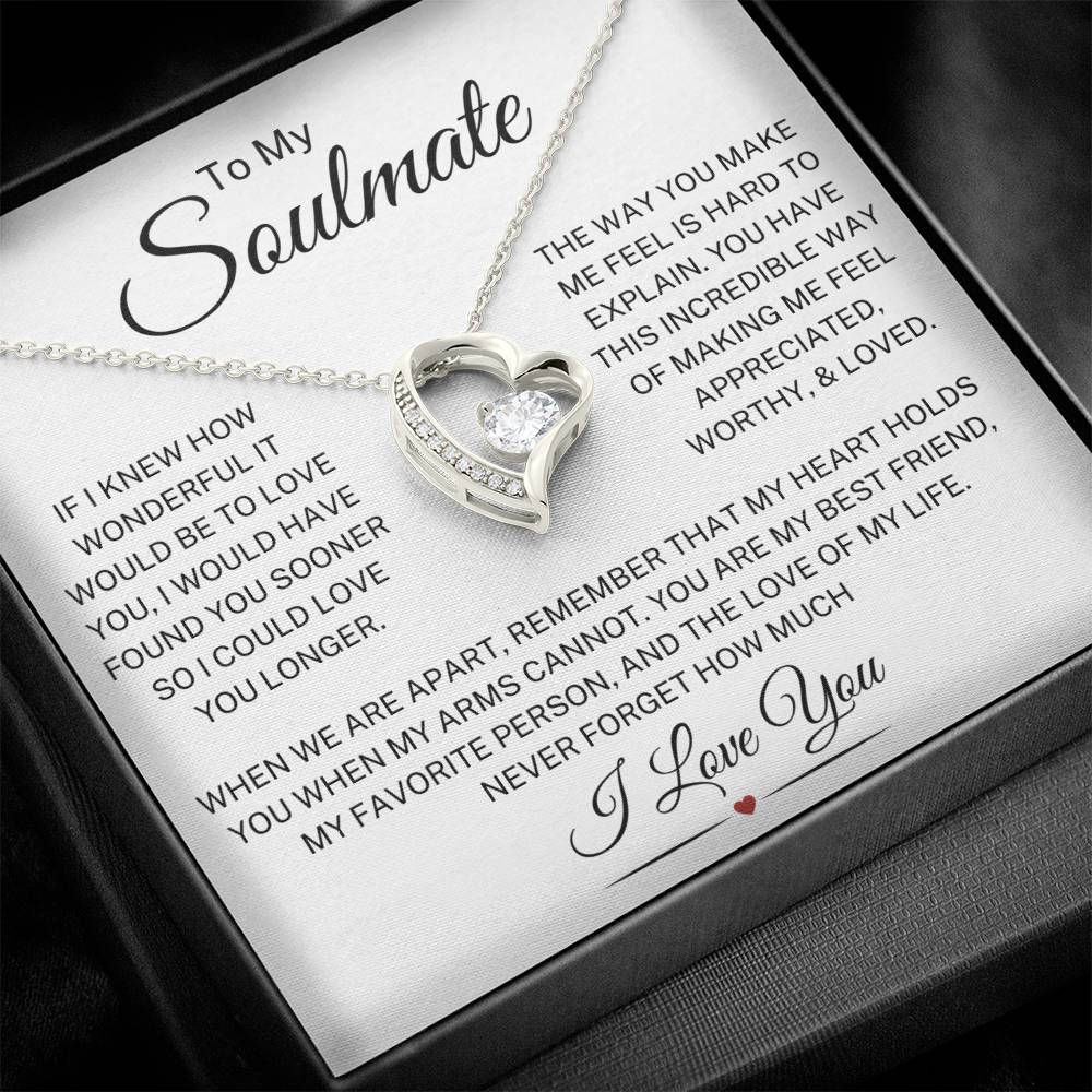 Soulmate "My Favorite Person" | Forever Love Necklace