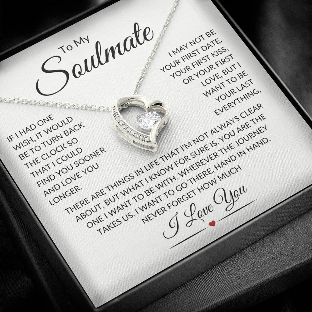 ALMOST SOLD OUT - Soulmate "Last Everything" | Forever Love Necklace