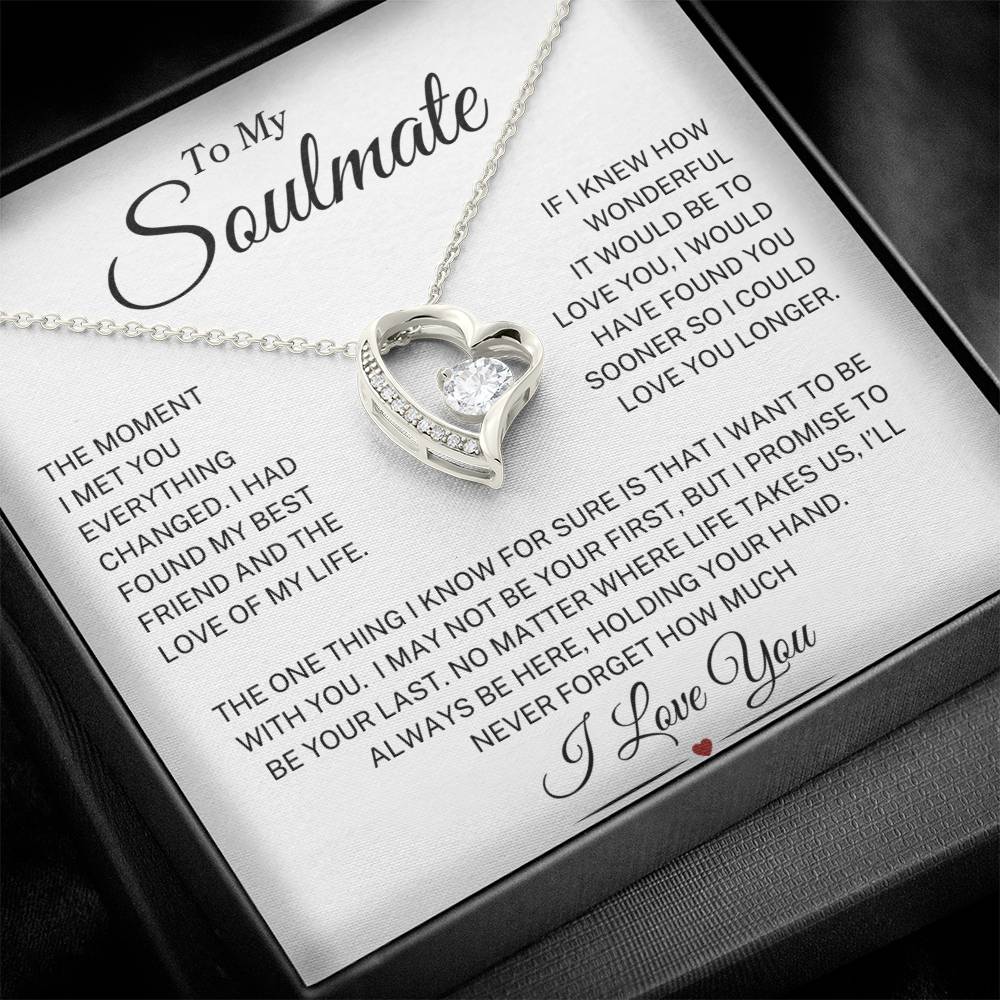 Soulmate "Found My Best Friend" | Forever Love Necklace