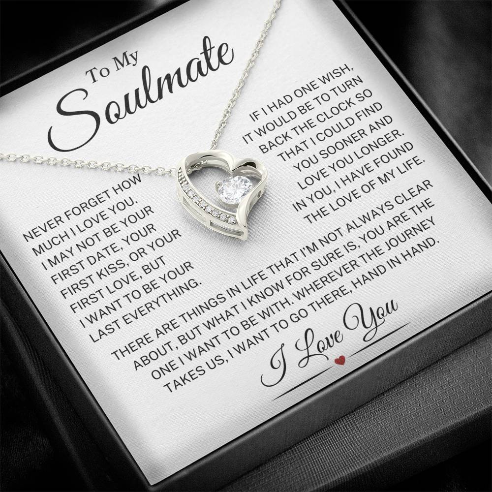 Soulmate "Never Forget" | Forever Love Necklace