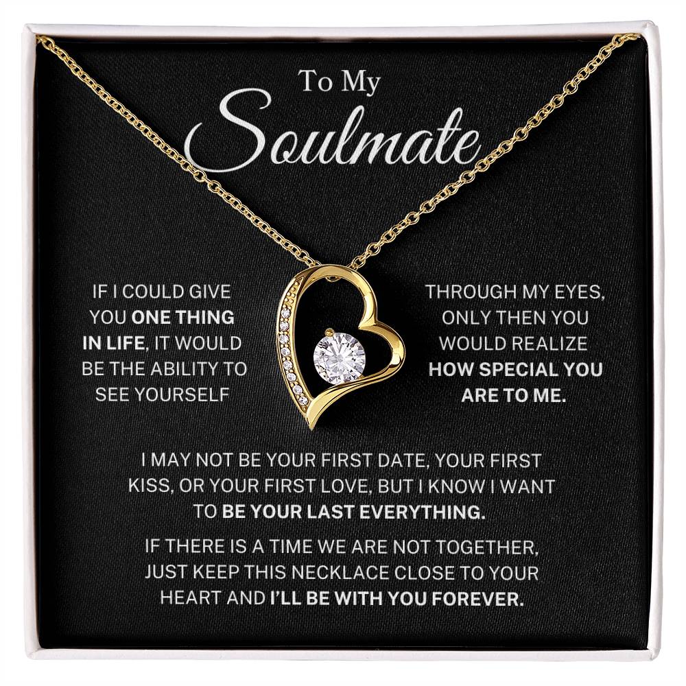 Soulmate "One Thing In Life" | Forever Love Necklace