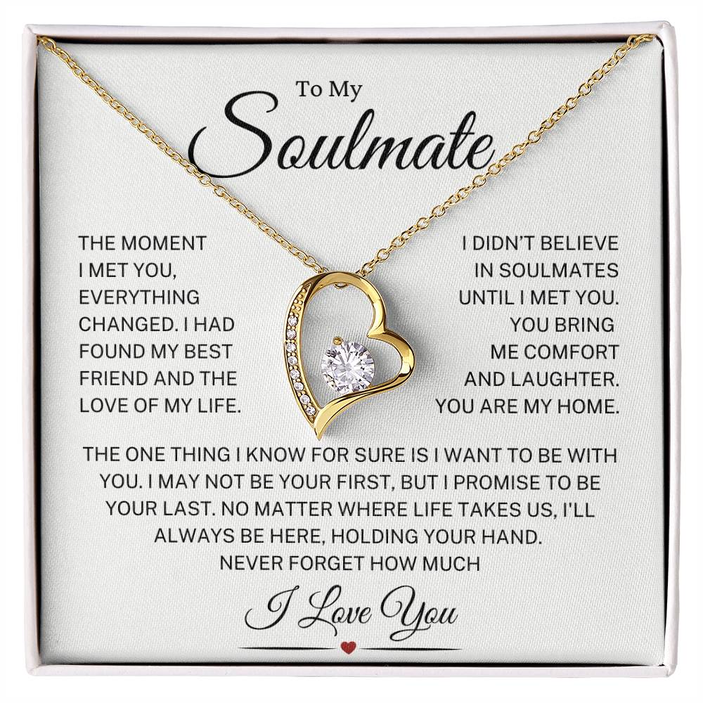 Soulmate "You Are My Home" | Forever Love Necklace