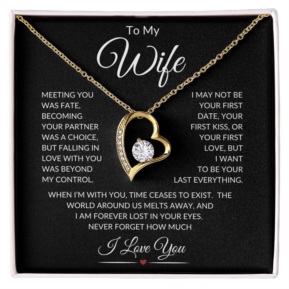 Wife "Lost in Your Eyes" | Forever Love Necklace