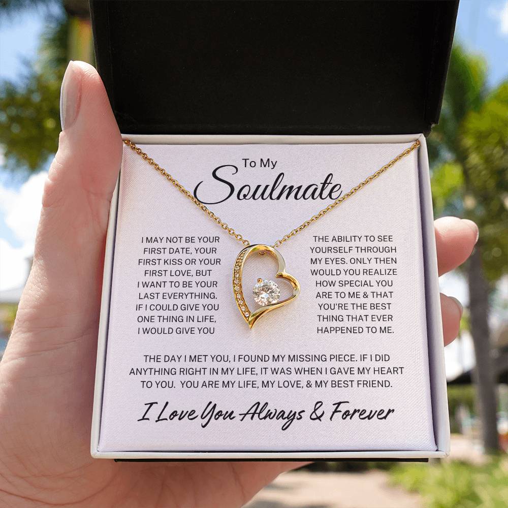 Soulmate "I Gave My Heart To You" | Forever Love Necklace