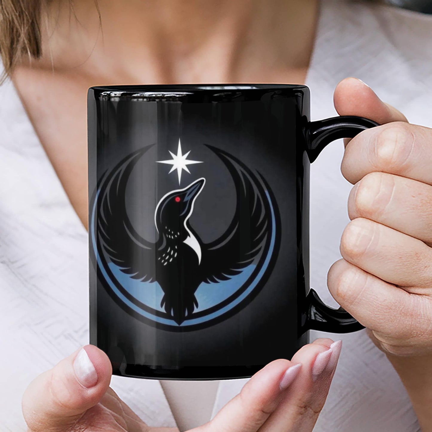 Minnesota Strong "Hotdish" | Black Ceramic Coffee Mug