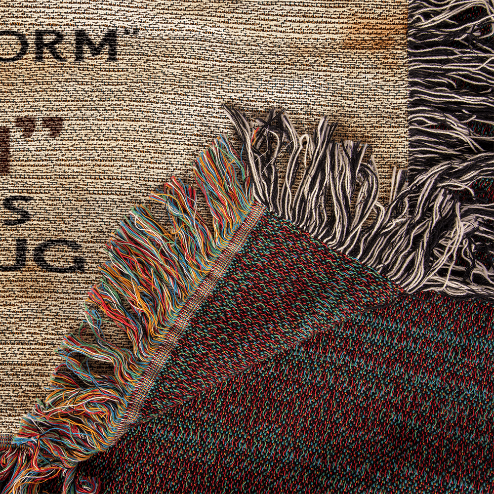 Daughter Love Mom "I Am The Storm" | Heirloom Woven Blanket