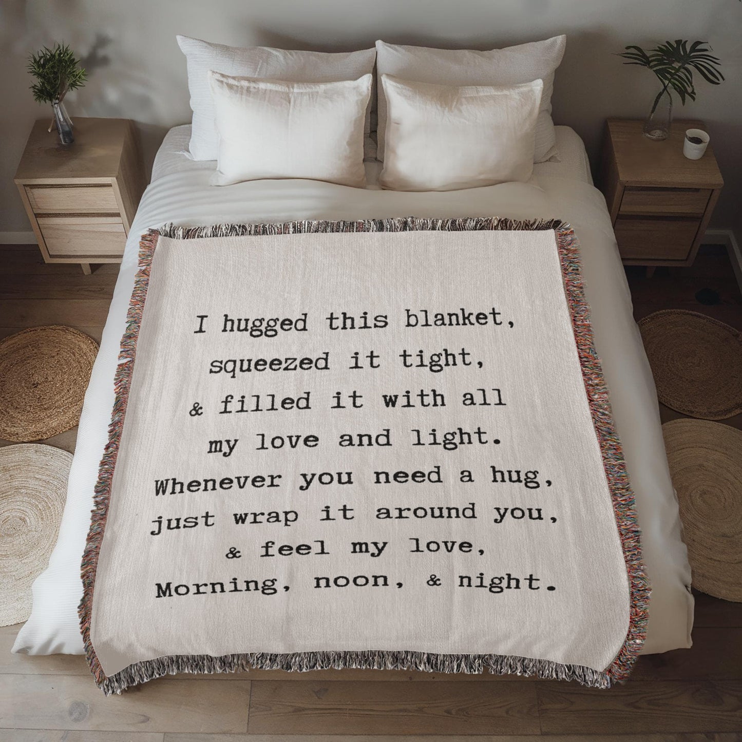 Wrapped In Love | Heirloom Woven Blanket