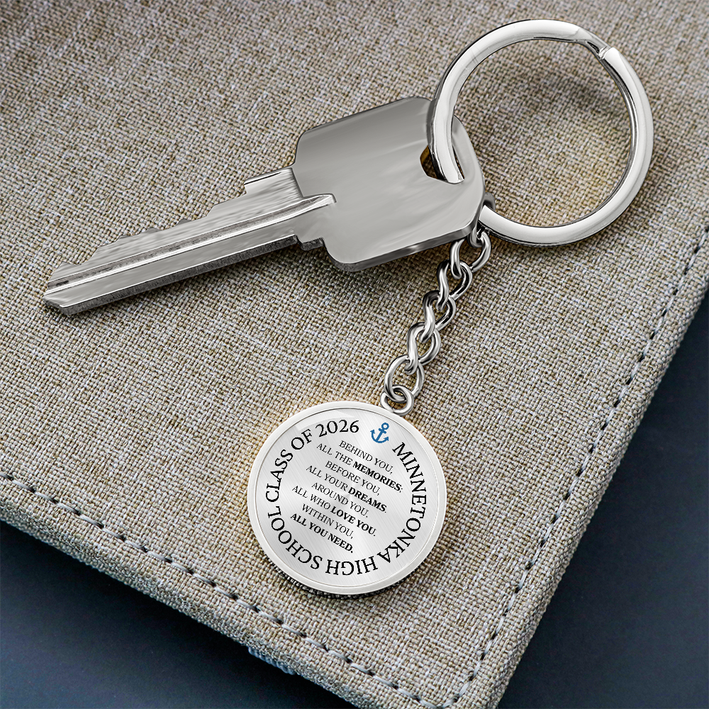 Minnetonka Class of 2026 | Personalized Circle Keychain