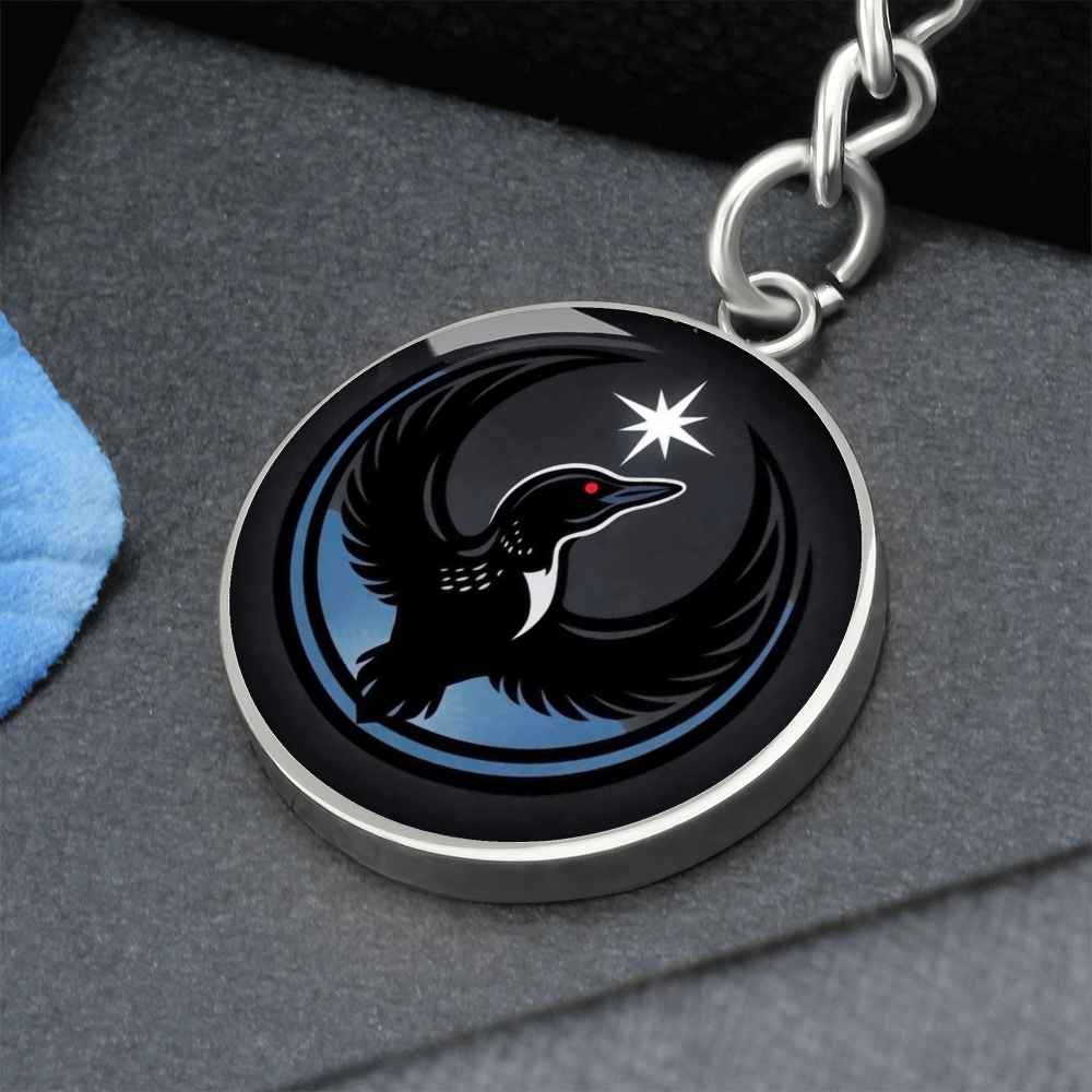 Minnesota Strong | Personalized Circle Key Chain