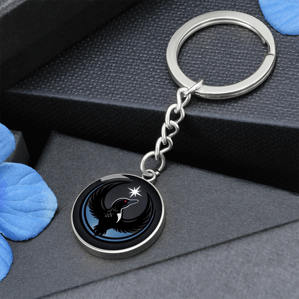 Minnesota Strong | Personalized Circle Key Chain